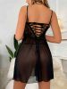 Ladies sexy long petticoat suit