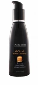 Wicked Aqua Salted Caramel Lube 4oz (SKU: WIC015)